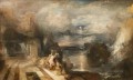 The Parting von Hero und Leander aus dem griechischen von Musaios Landschaft Turner